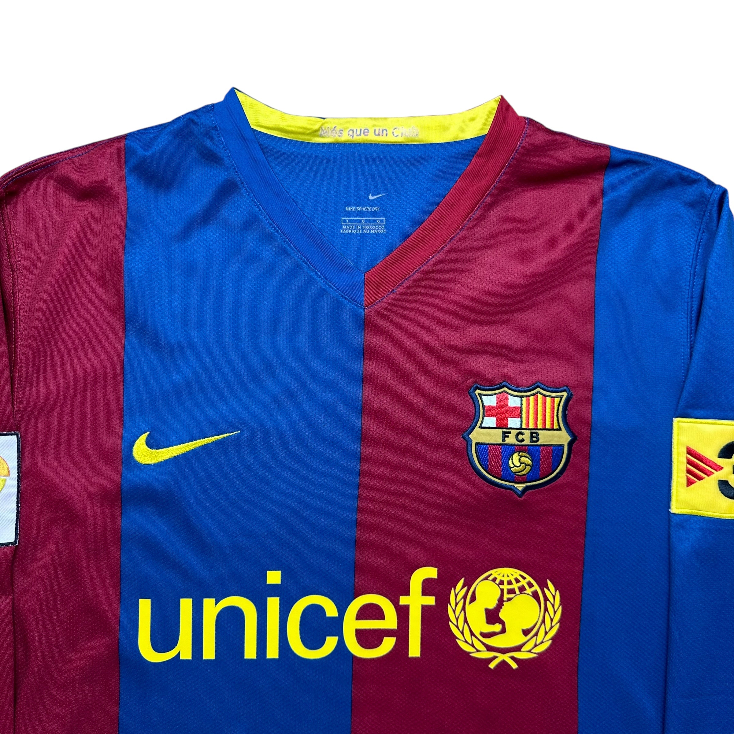 Barcelona 2006-07 Home Shirt (L) Ronaldinho #10