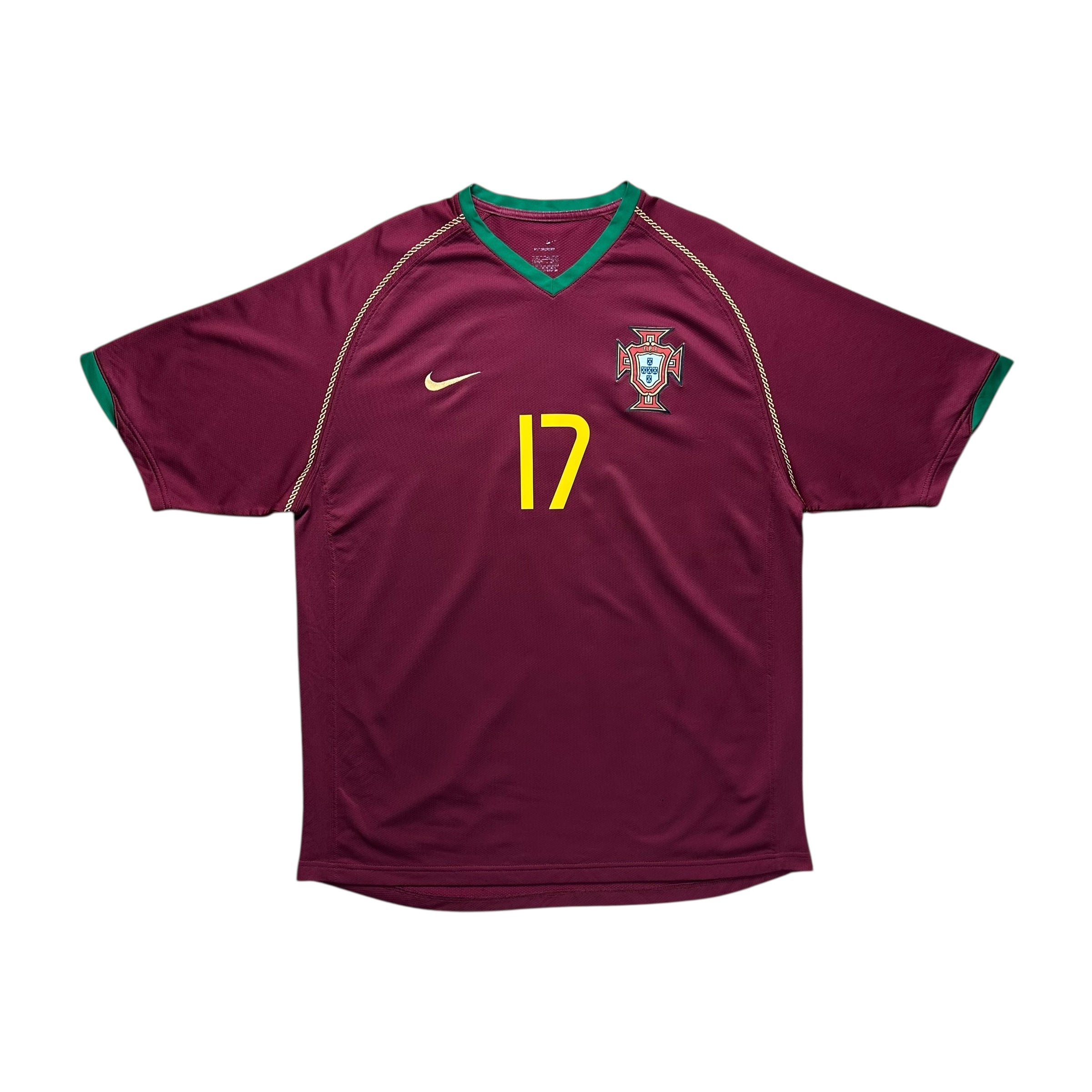 Portugal 2006 Home Shirt (L) C.Ronaldo #17