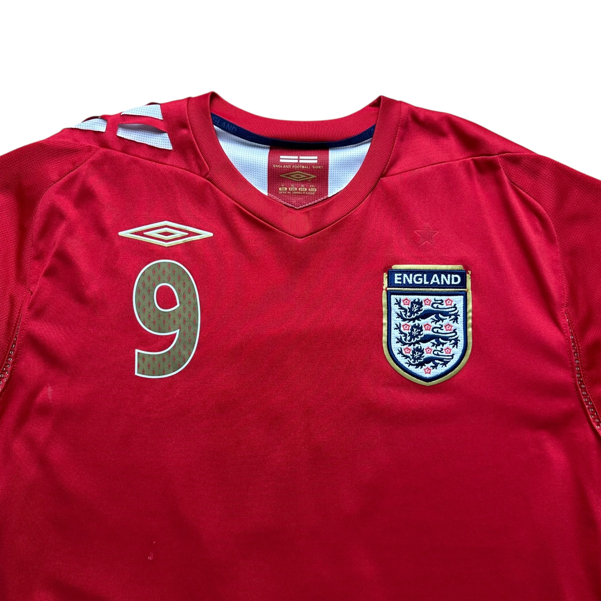 England 2006 Away Shirt (XL) Rooney #9