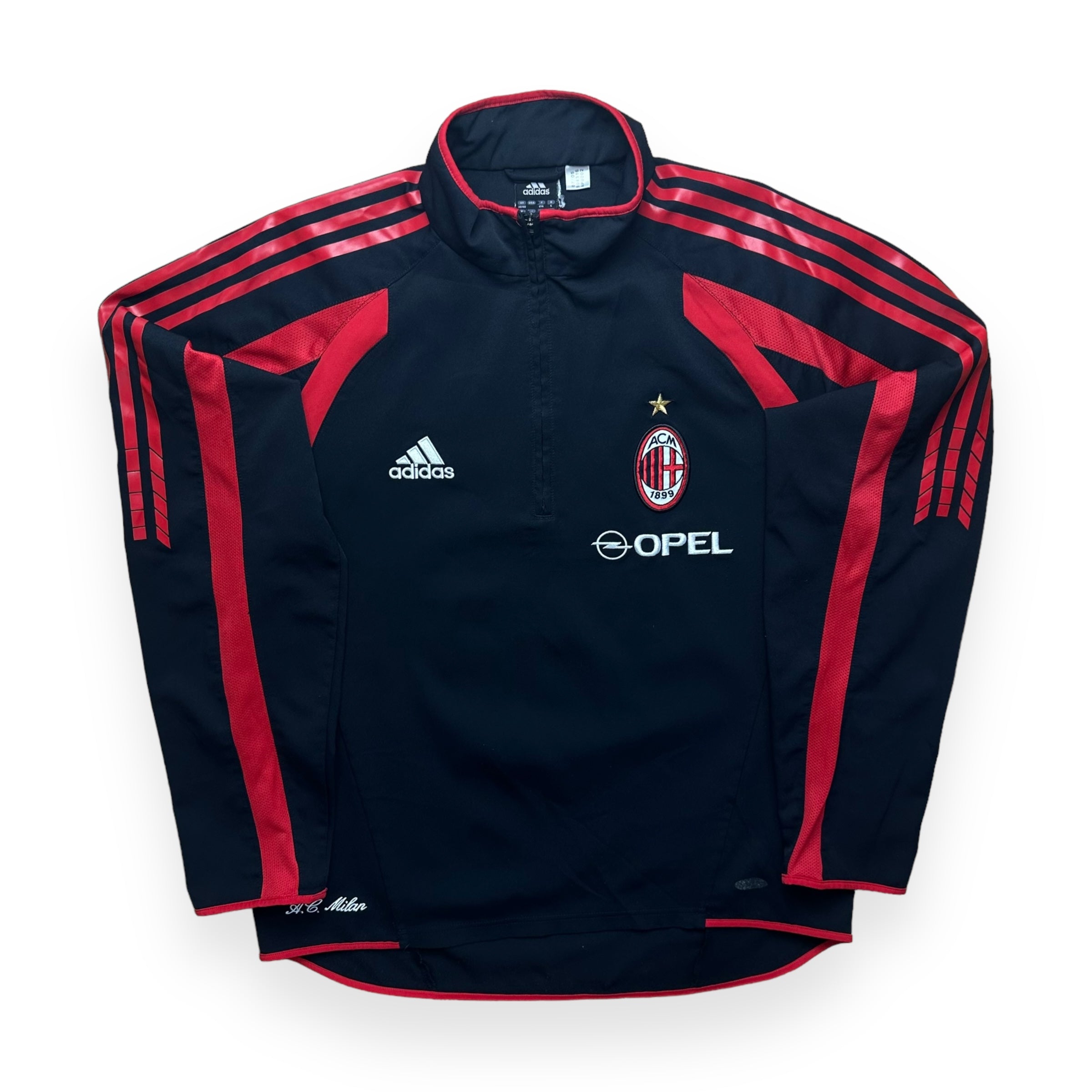 Ac Milan 2005-06 Training Quarter Zip Jacket (M)