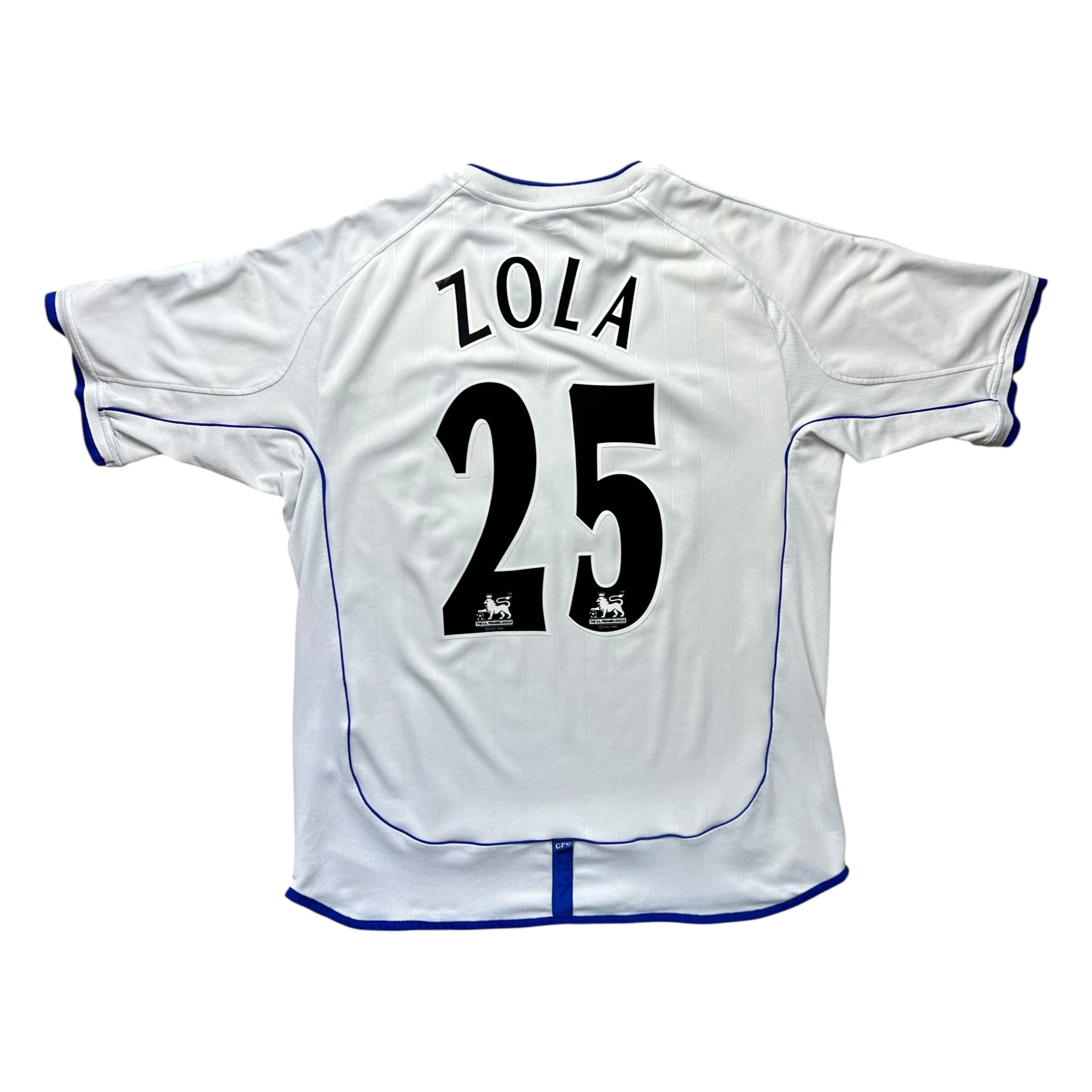 Chelsea 2001-03 Away Shirt (L) Zola #25