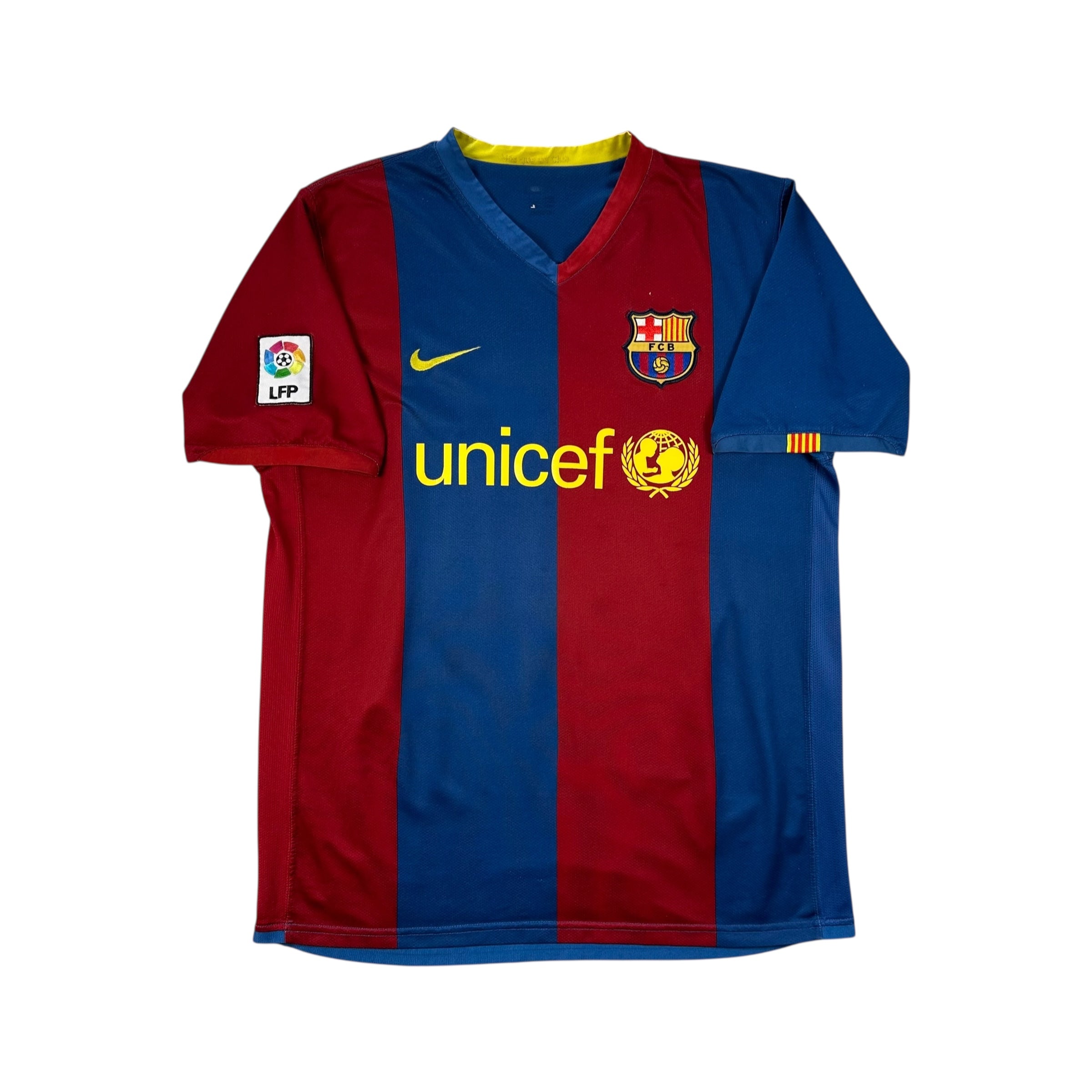 Barcelona 2006-07 Home Shirt (L) Ronaldinho #10