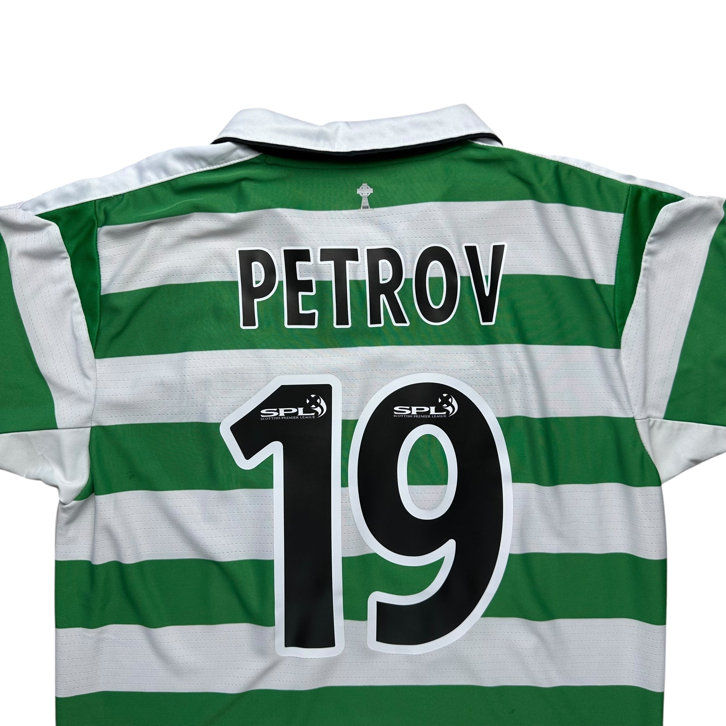Celtic 2004-05 Home Shirt (M) Petrov #19