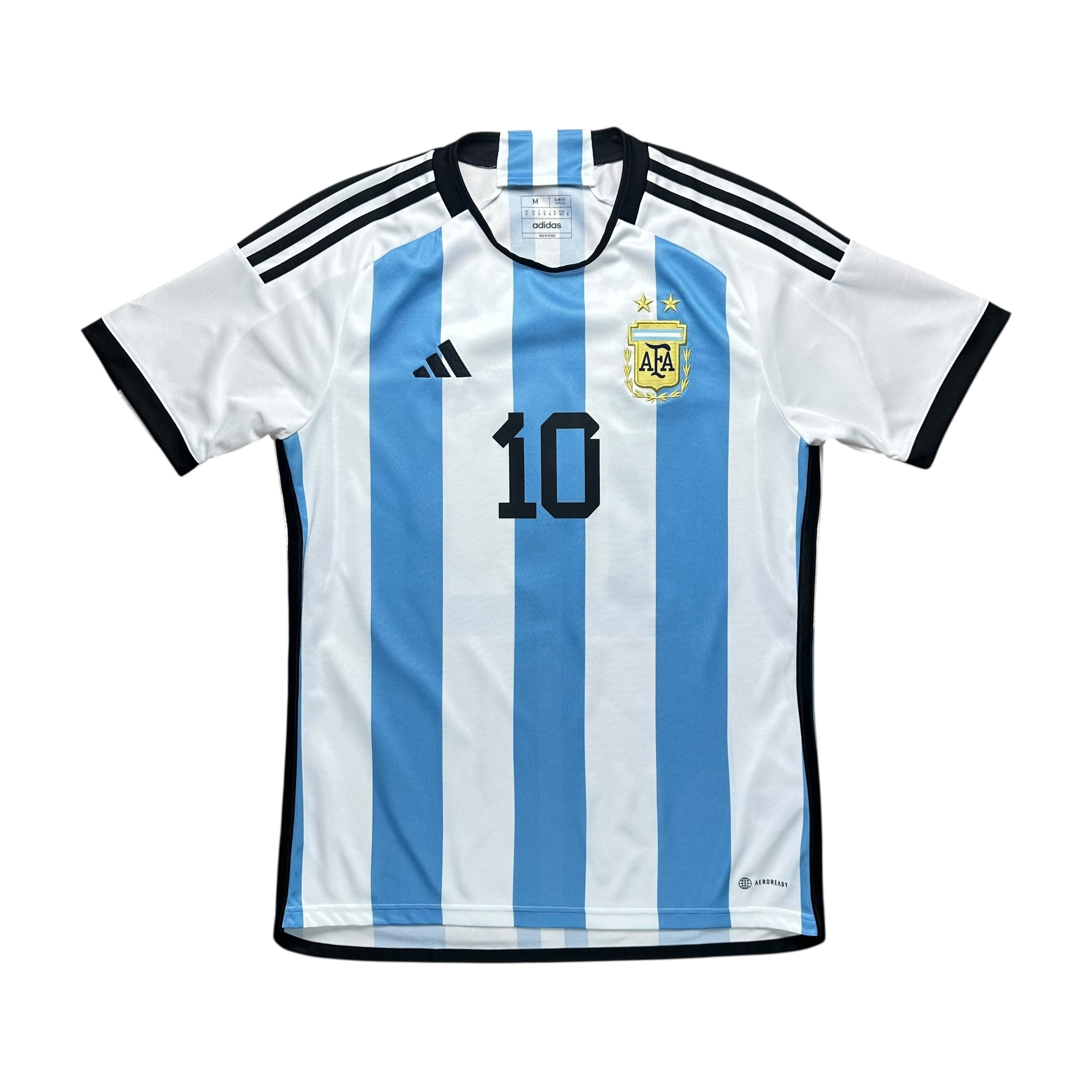 Argentina 2022 Home Shirt (M) Messi #10