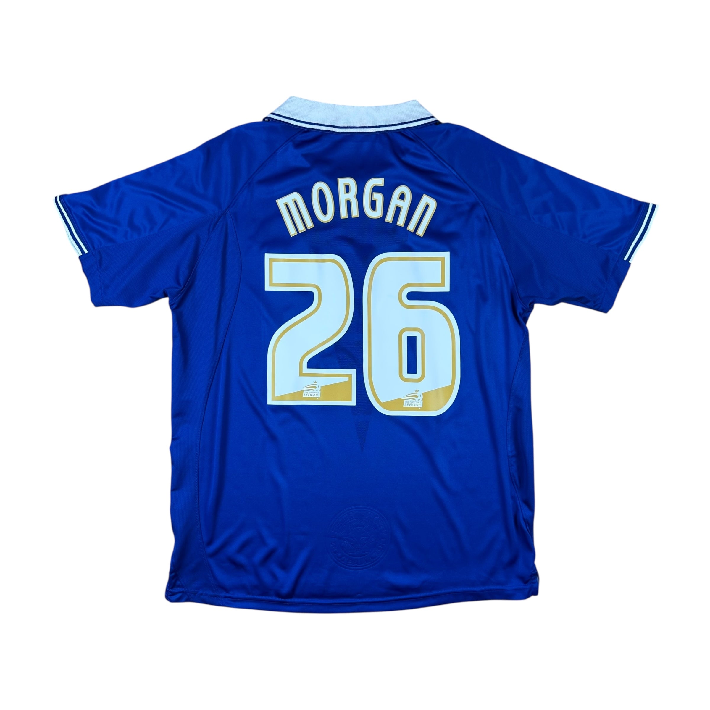 Leicester City 2010-11 Home Shirt (L) Morgan #26