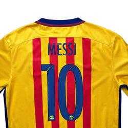 Barcelona 2015-16 Away Shirt (M) Messi #10