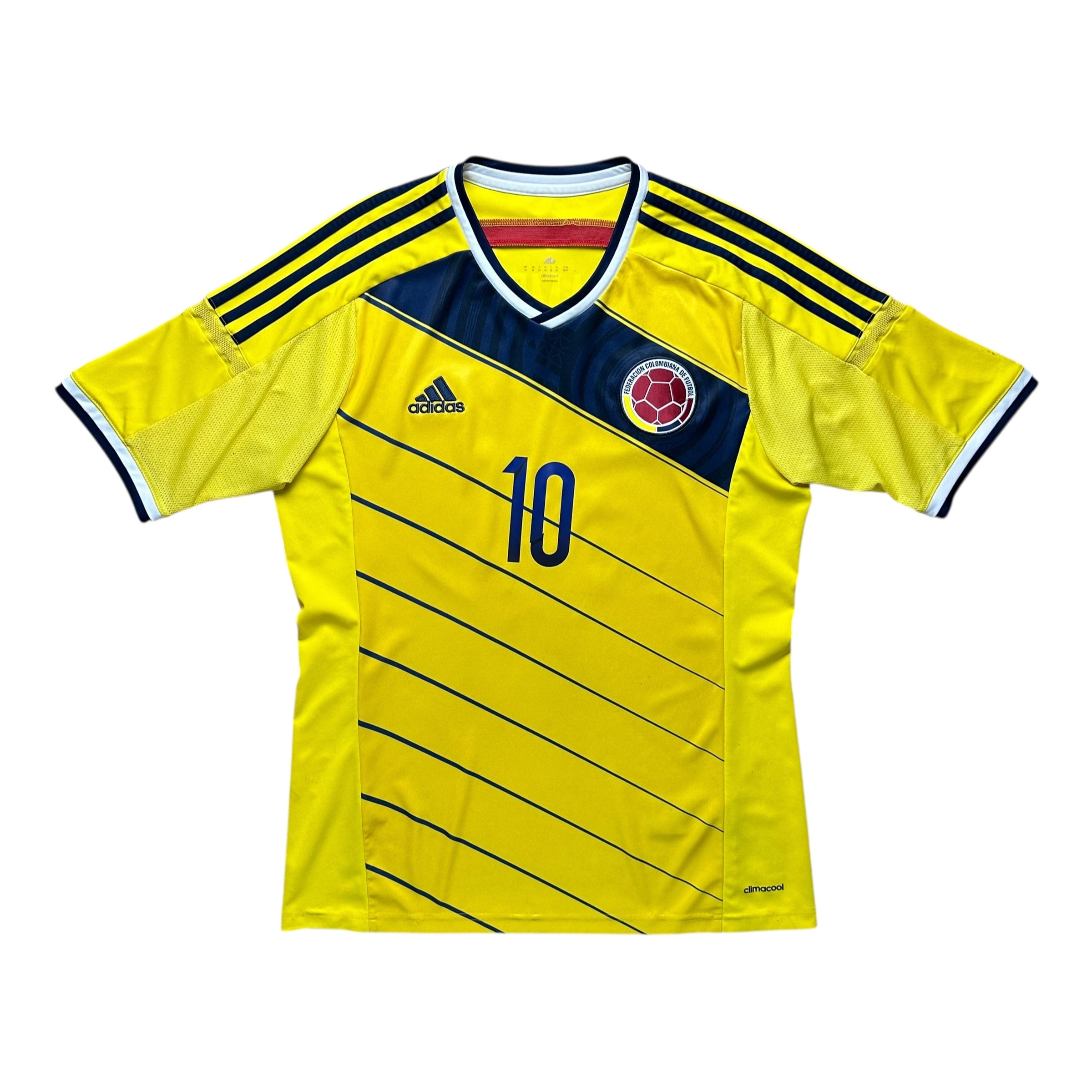 Colombia 2014 Home Shirt (M) James #10