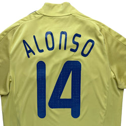 Spain 2008 Away Shirt (M) Alonso #14