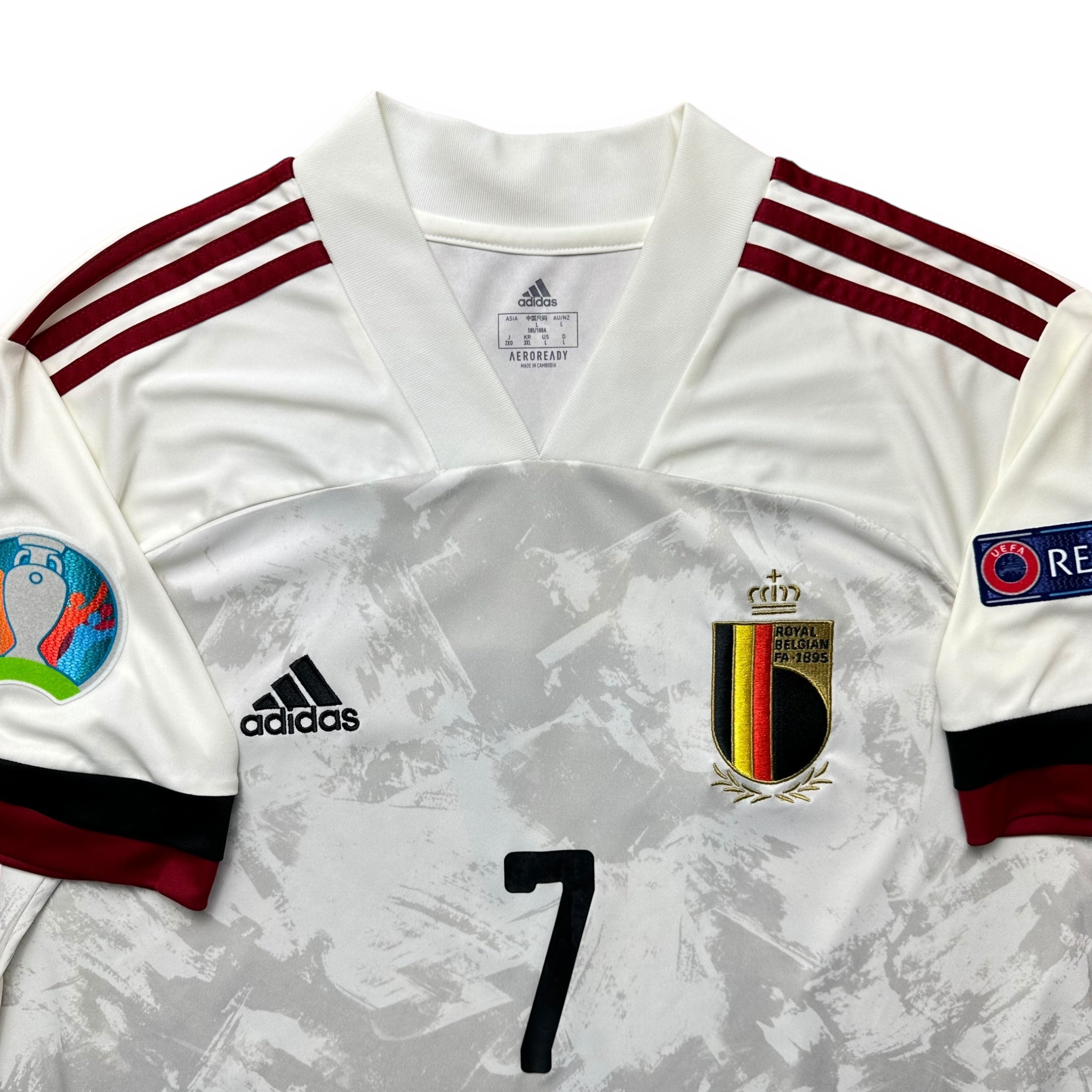 Belgium 2020 Away Shirt (L) De Bruyne #7