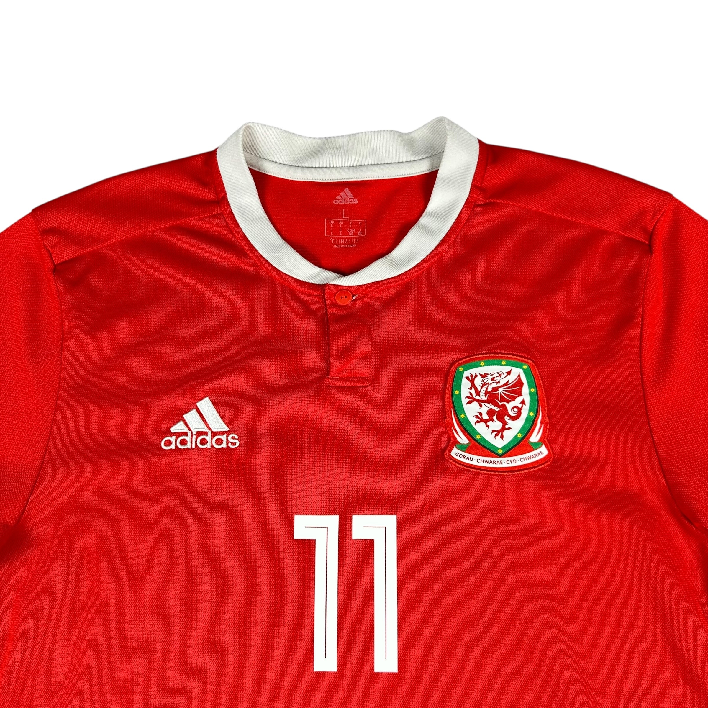 Wales 2018 Home Shirt (L) Bale #11