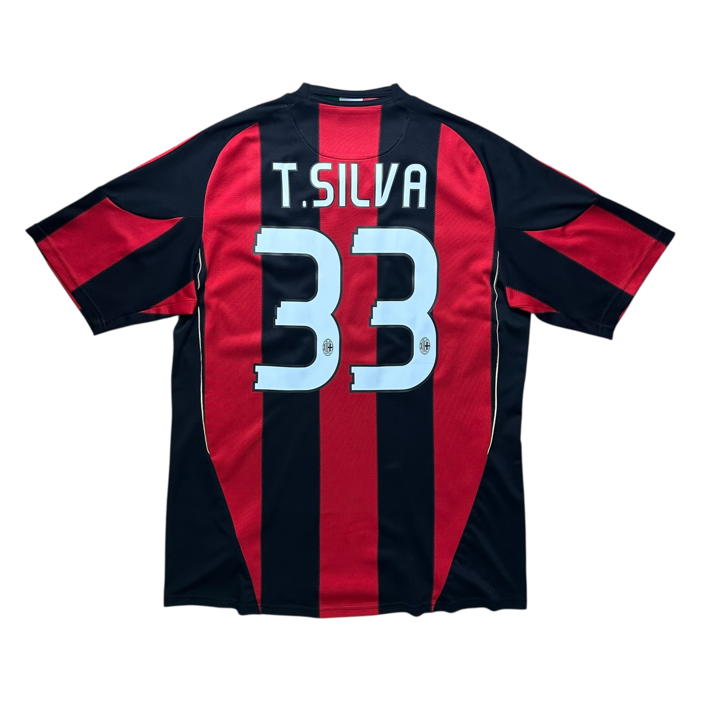 AC Milan 2010-11 Home Shirt (XL) T.Silva #33
