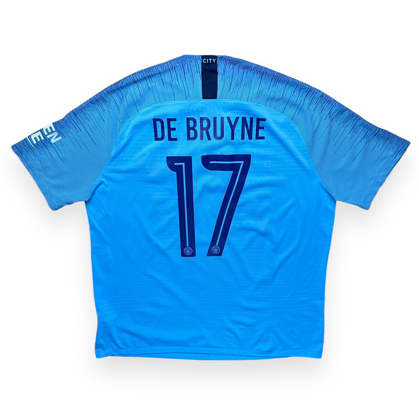 Manchester City 2018-19 Vapor-Knit Home Shirt (XL) De Bruyne #17
