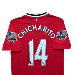 Manchester United 2011-12 Home Shirt (S) Chicharito #14