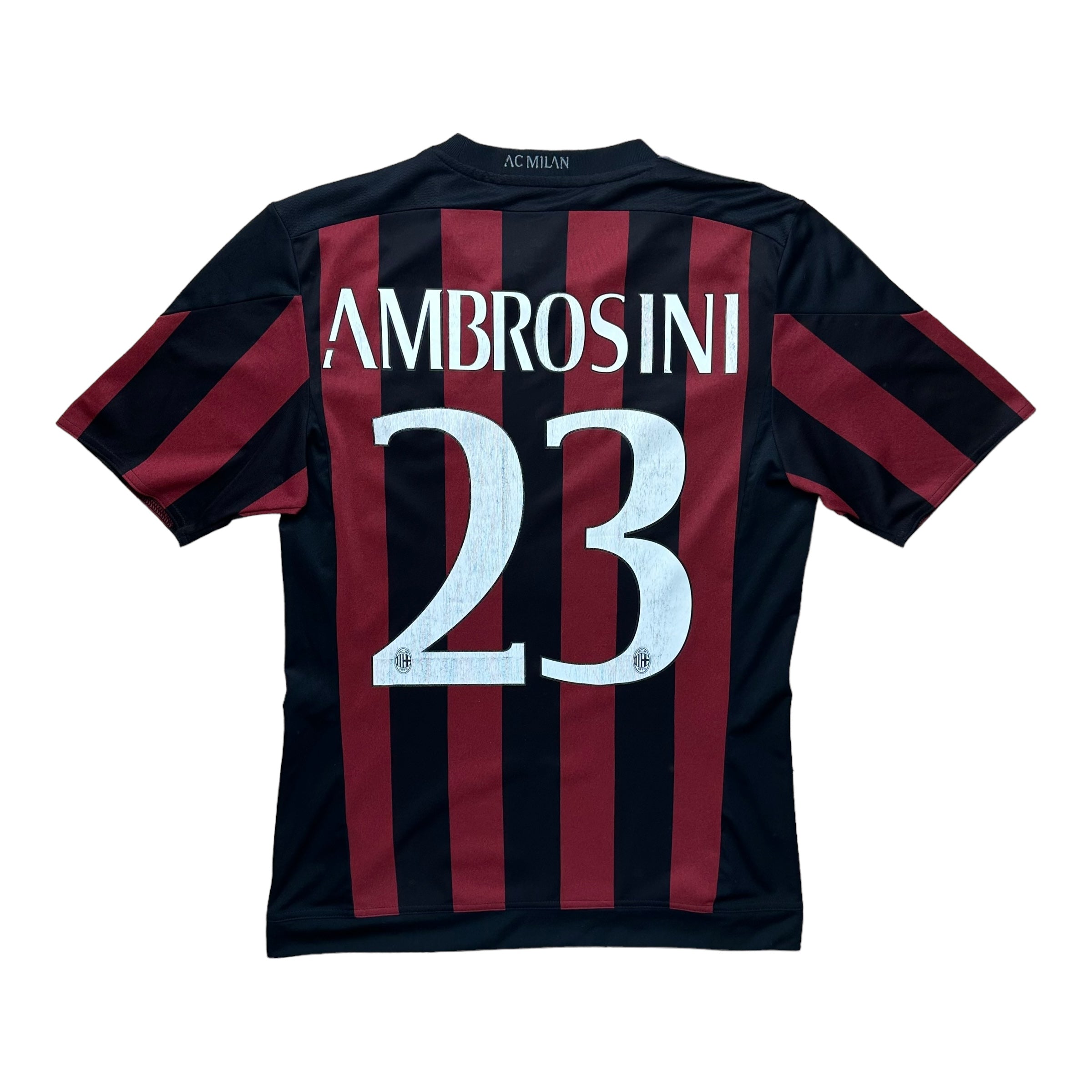 Ac Milan 2015-16 Home Shirt (S) Ambrosini #23