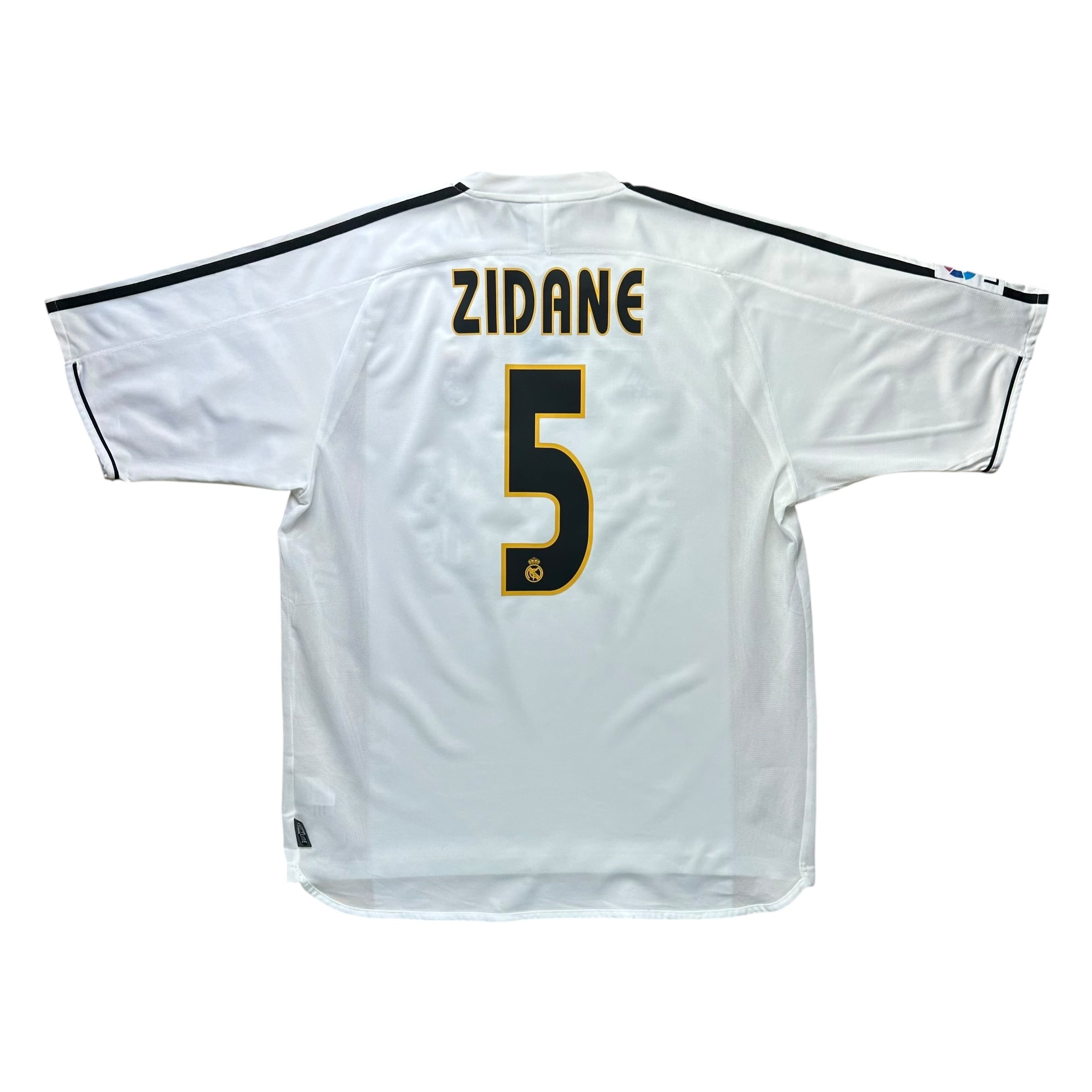 Real Madrid 2003-04 Home Shirt (L) Zidane #5