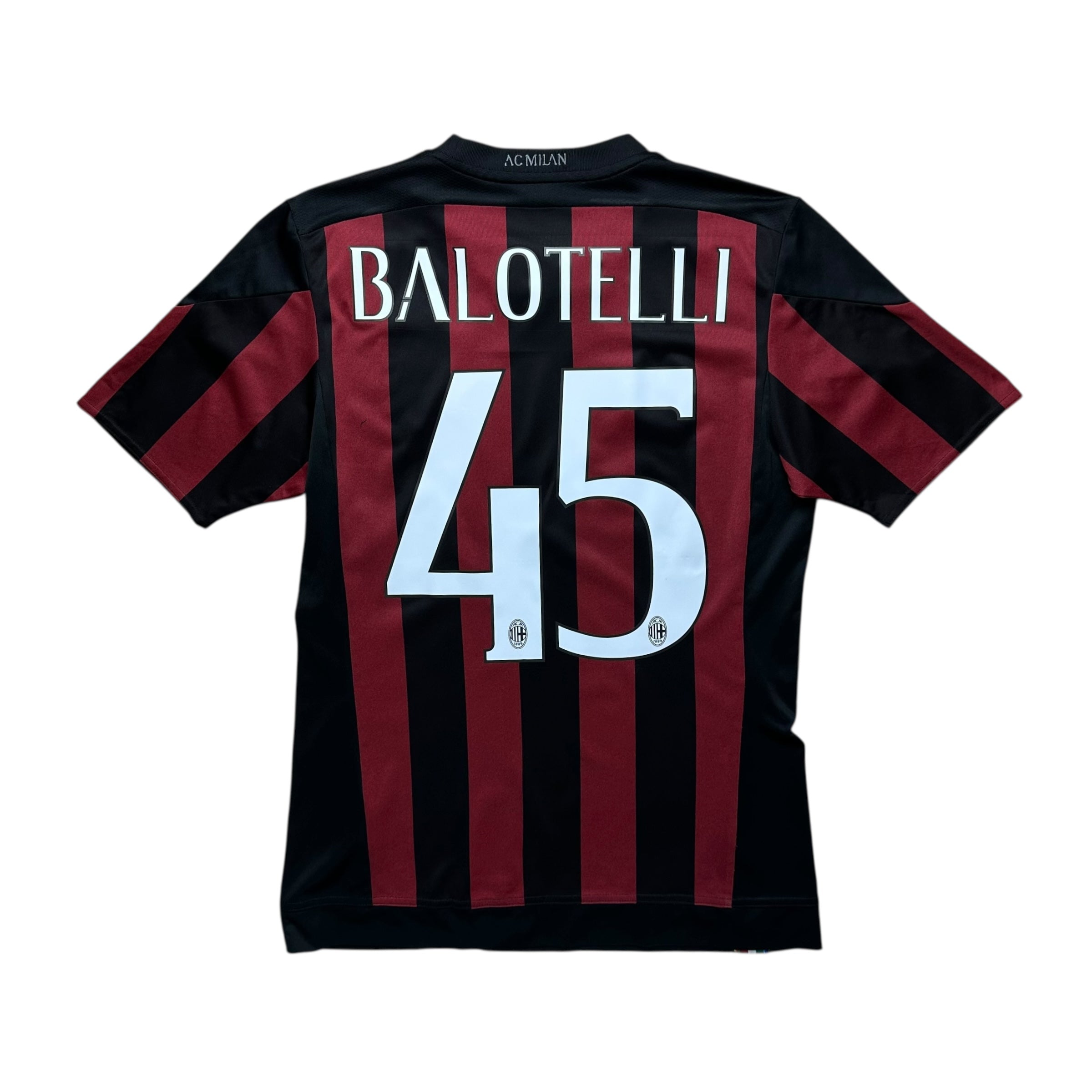 AC Milan 2015-16 Home Shirt (S) Balotelli #45