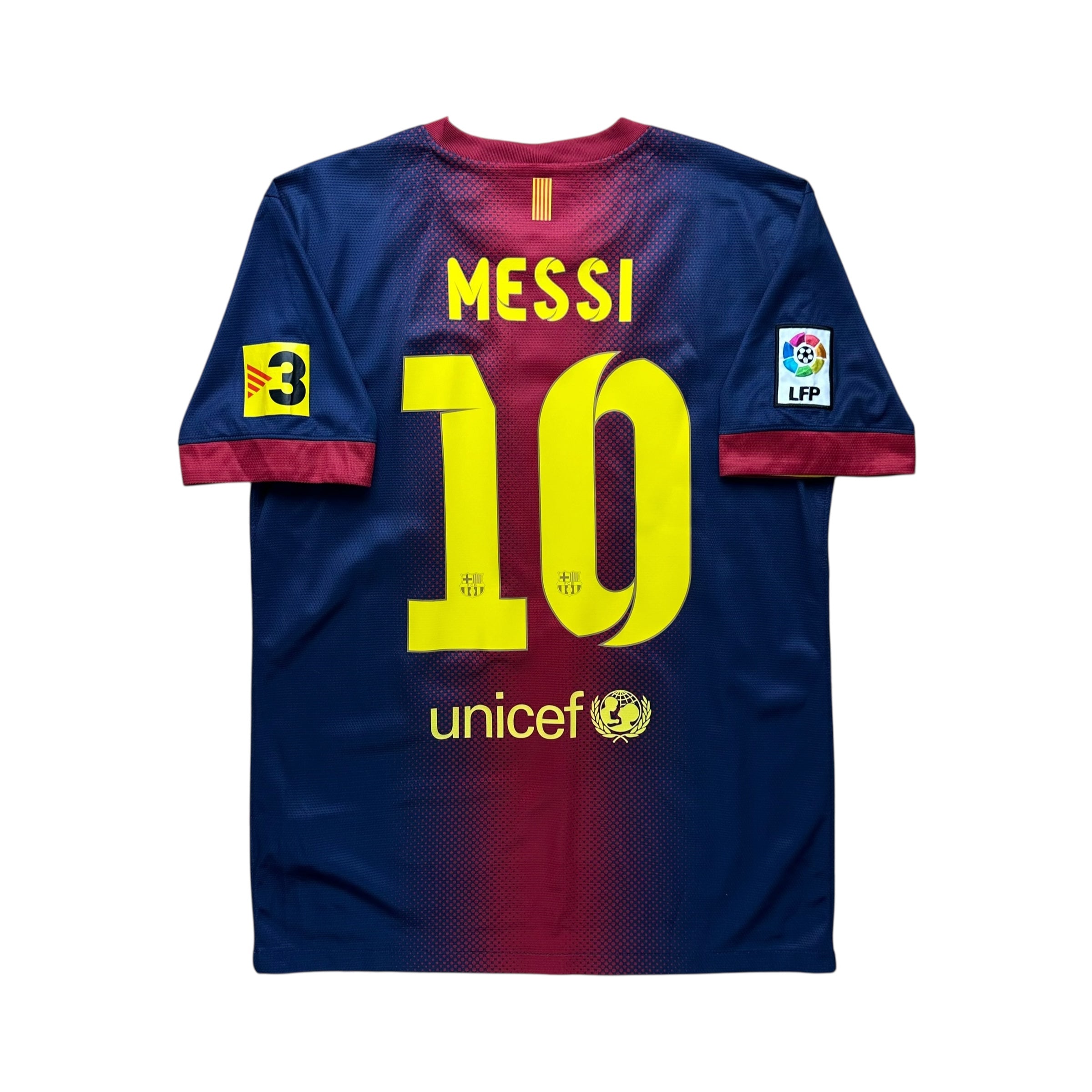 Barcelona 2012-13 Home Shirt (M) Messi #10