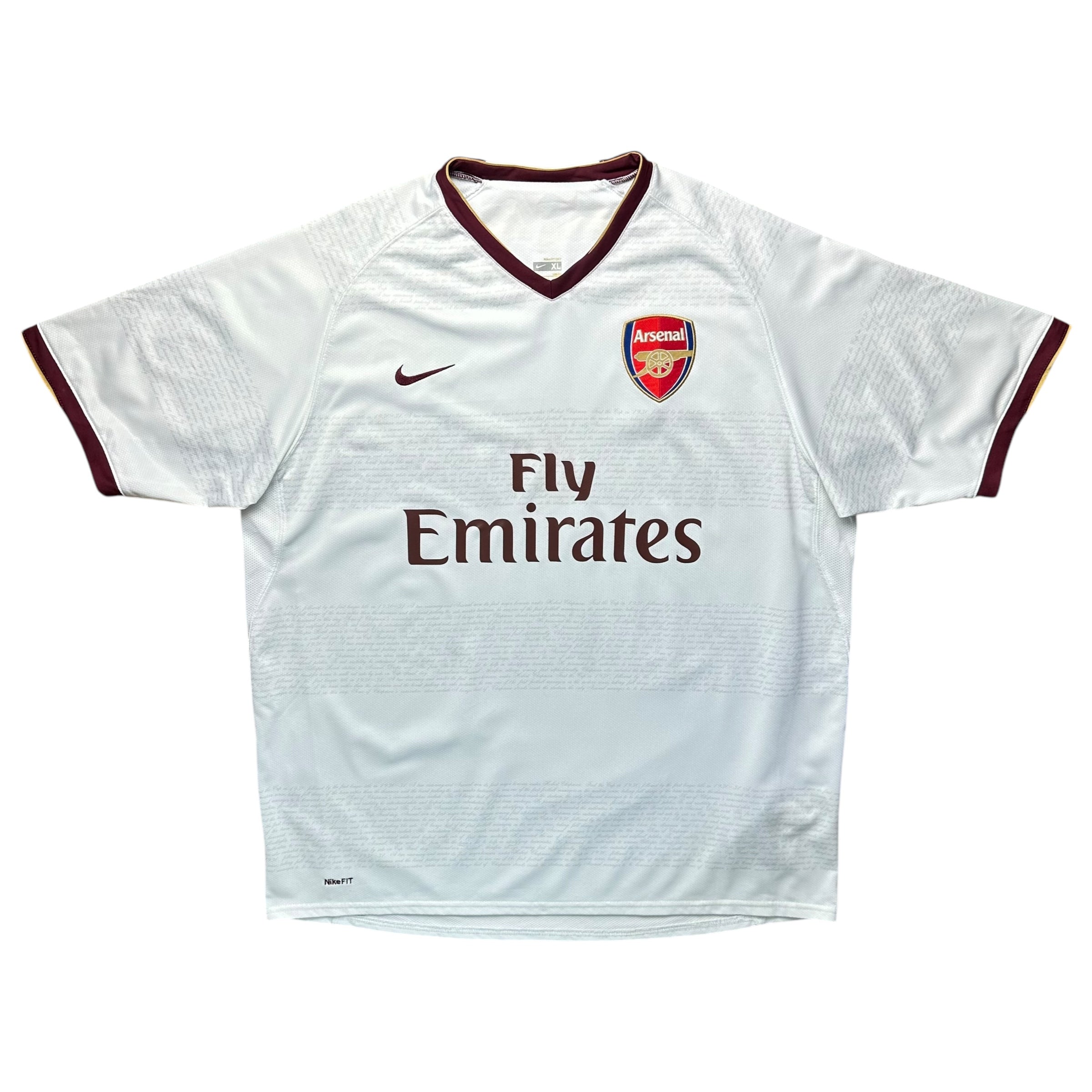 Arsenal 2007-08 Away Shirt (XL)