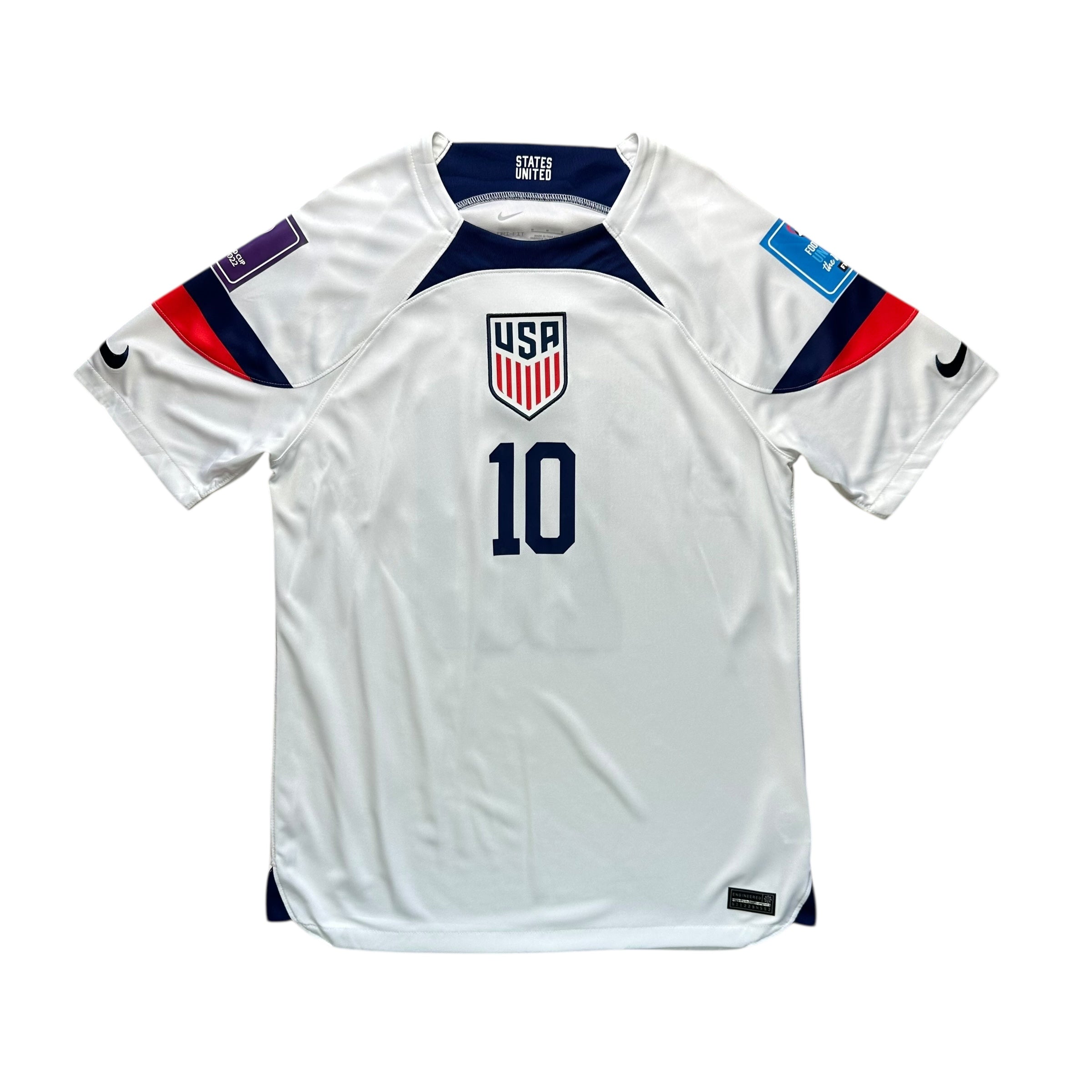 USA 2022 Home Shirt (M) Pulisic #10
