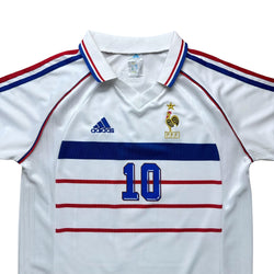 France 1998 Away Shirt (M) Zidane #10