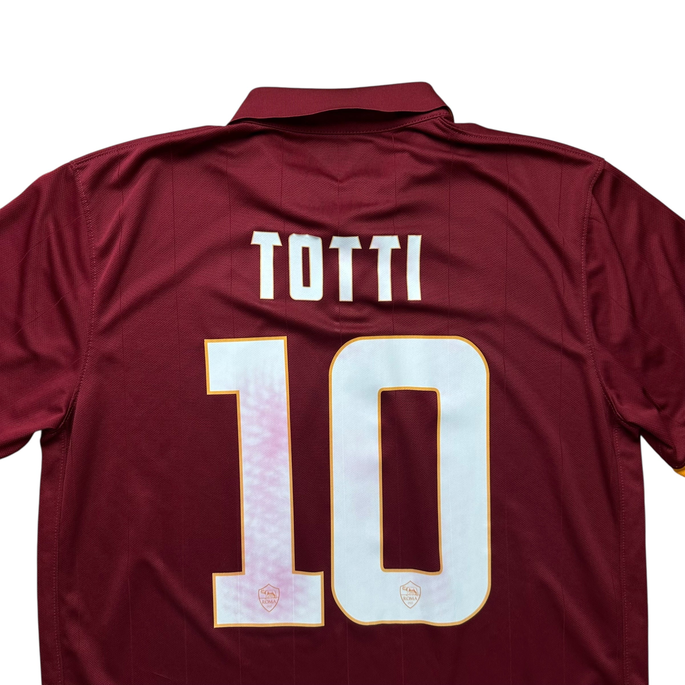 AS Roma 2014-15 Home Shirt (L) Totti #10