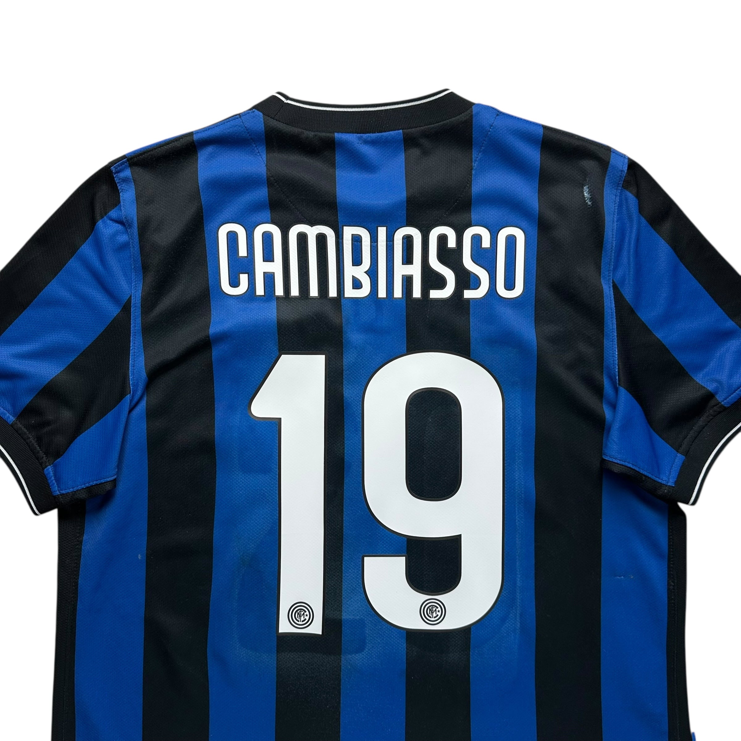 Inter Milan 2009-10 Home Shirt (L) Cambiasso #19