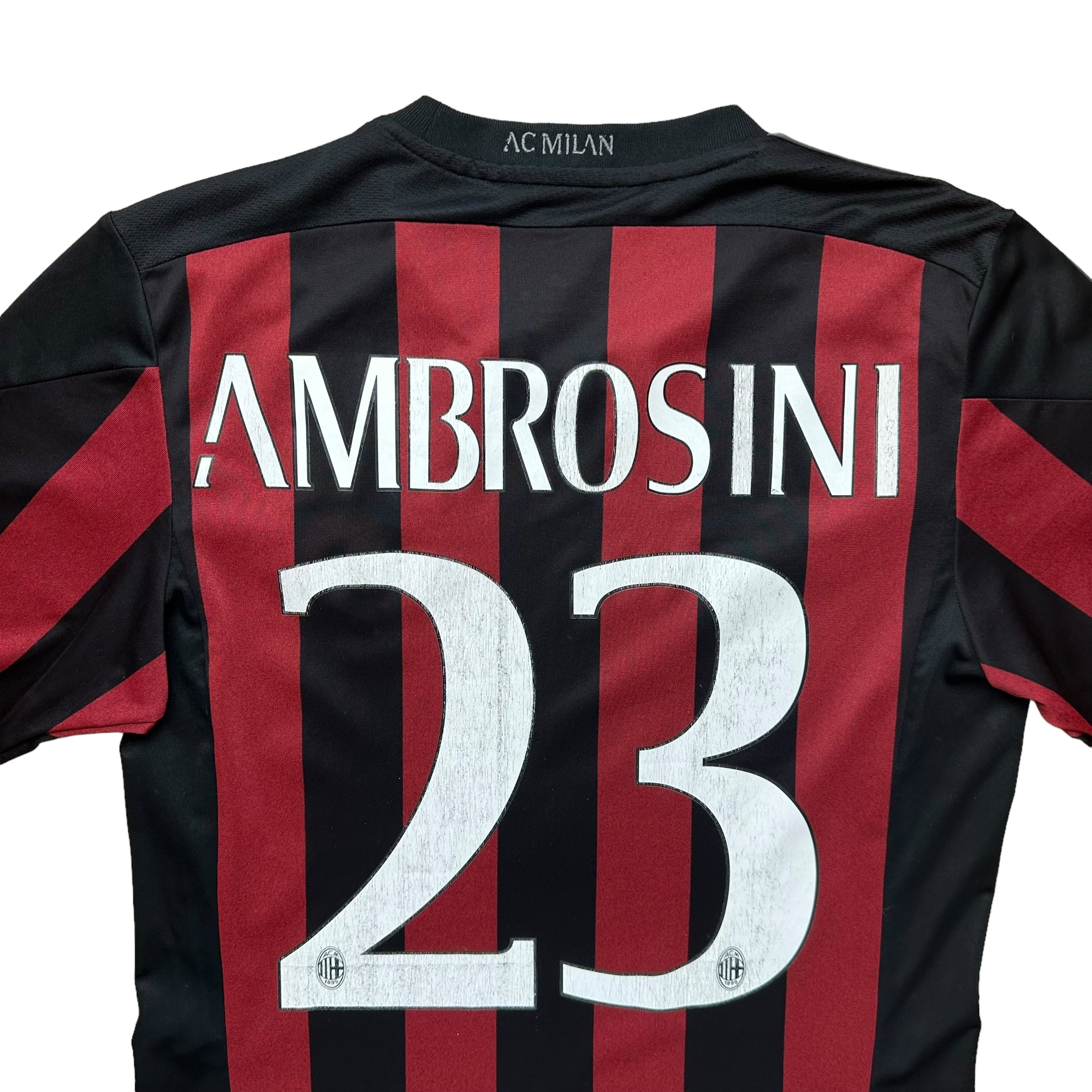 Ac Milan 2015-16 Home Shirt (S) Ambrosini #23