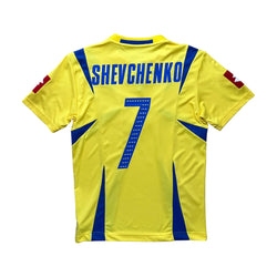 Ukraine 2006 Home Shirt (M) Shevchenko #7