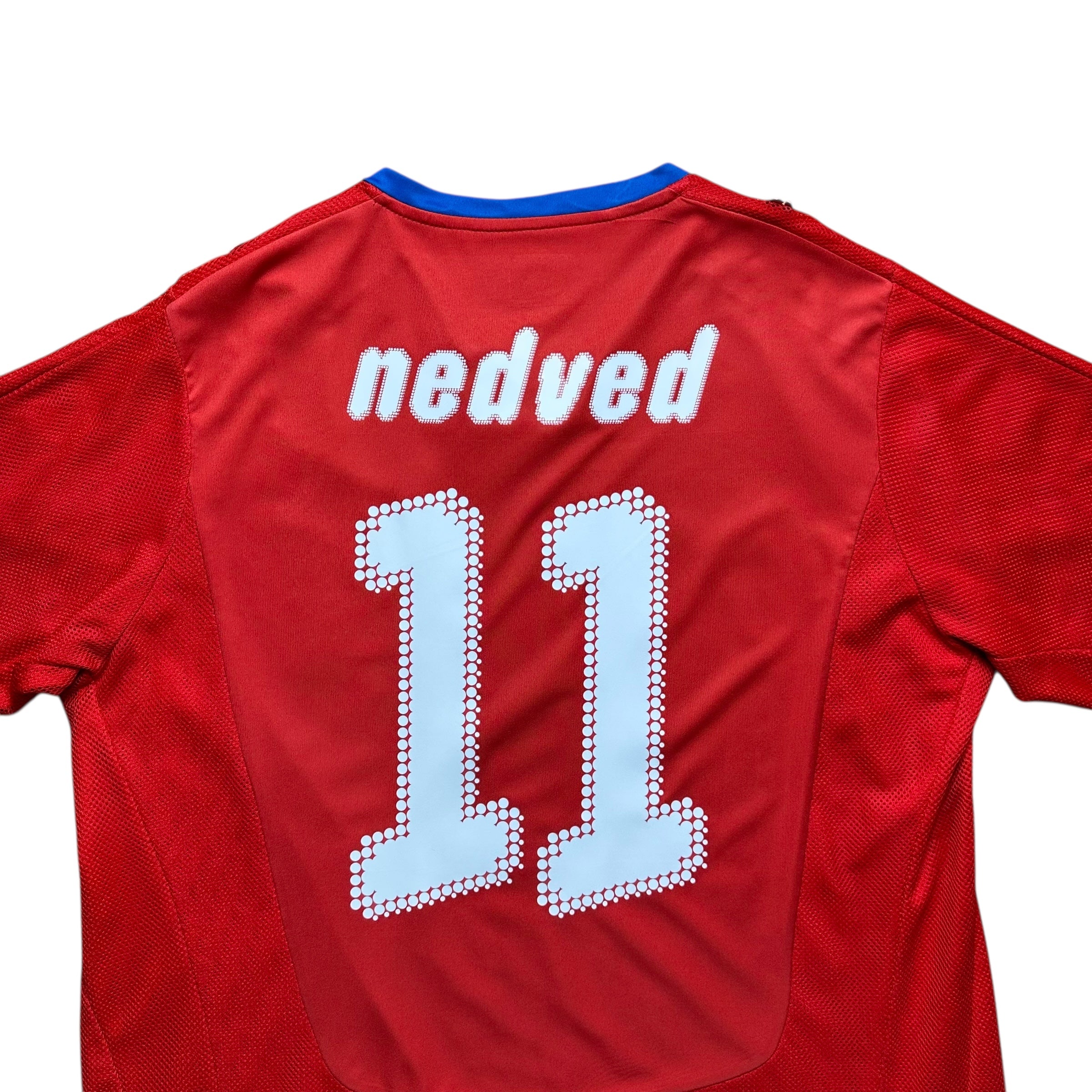 Czech Republic 2008 Home Shirt (M) Nedved #11