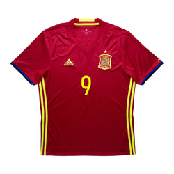 Spain 2016 Home Shirt (L) Torres #9