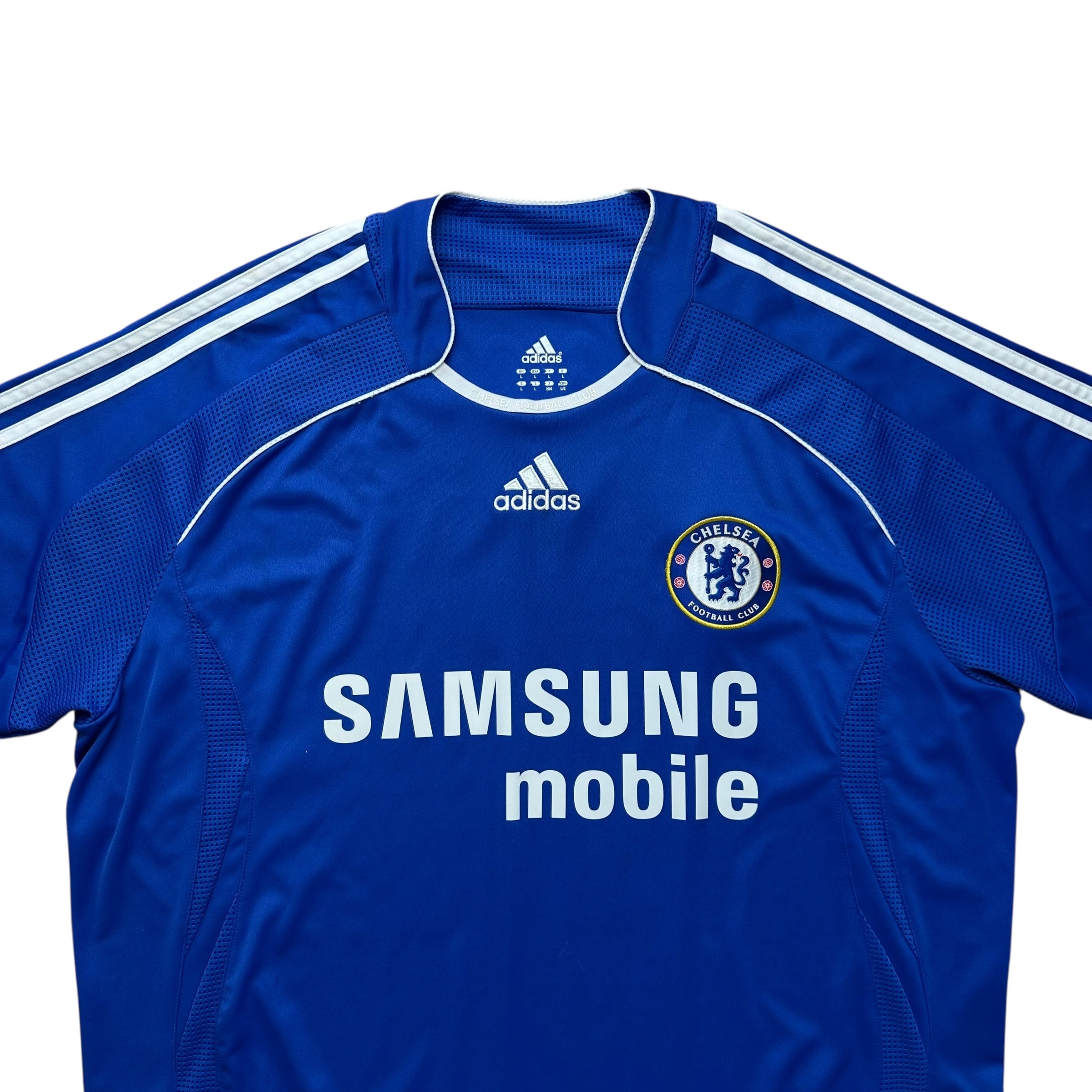 Chelsea 2006-08 Home Shirt (L) Drogba #11