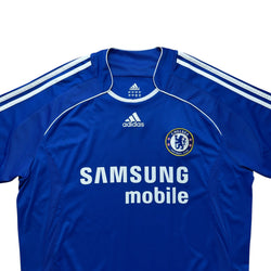 Chelsea 2006-08 Home Shirt (L) Drogba #11