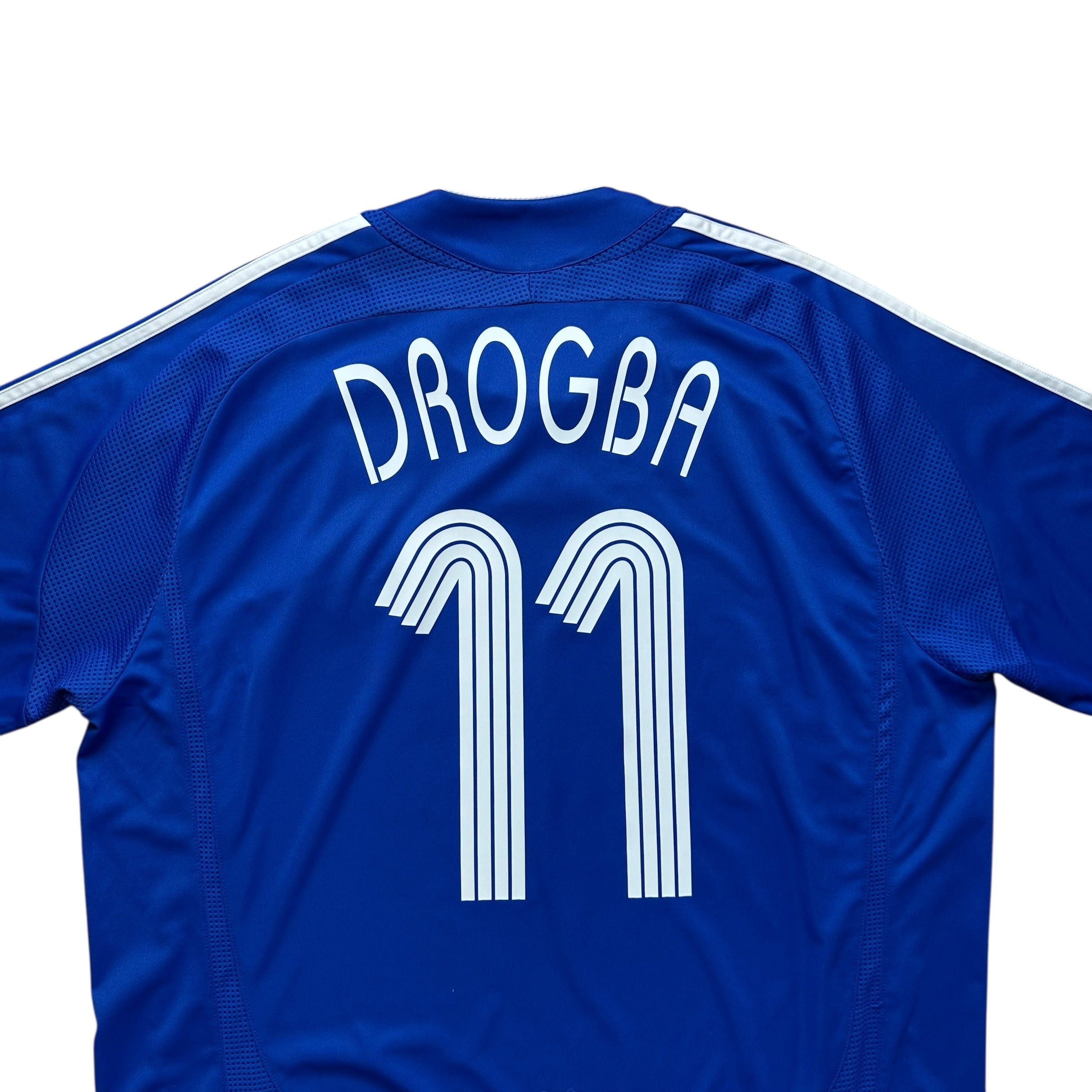 Chelsea 2006-08 Home Shirt (L) Drogba #11