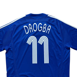 Chelsea 2006-08 Home Shirt (L) Drogba #11