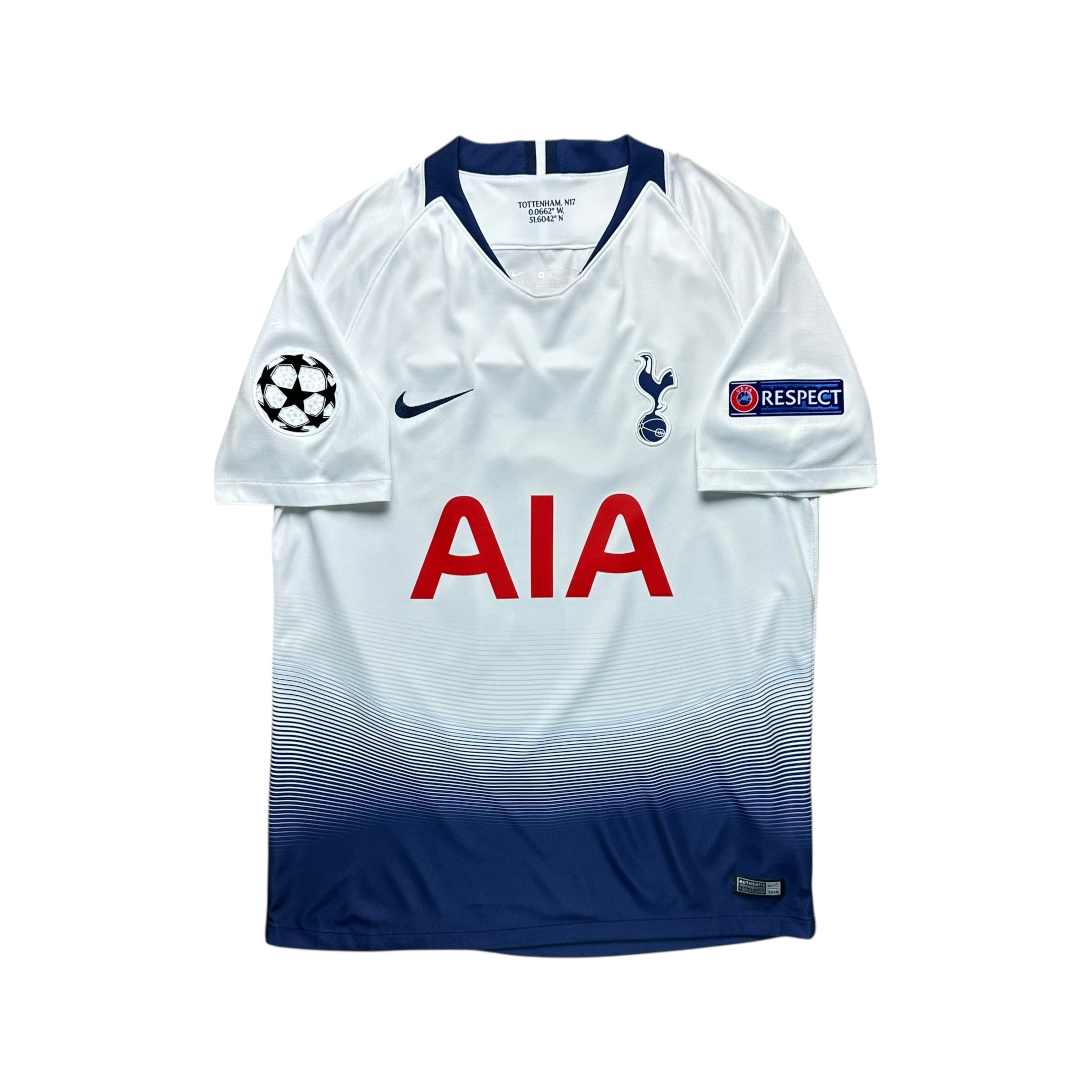 Tottenham 2018-19 Home Shirt (M) Son #7