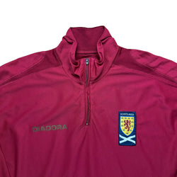 Scotland 2005-06 Training 1/4 Zip Sweatshirt (L)