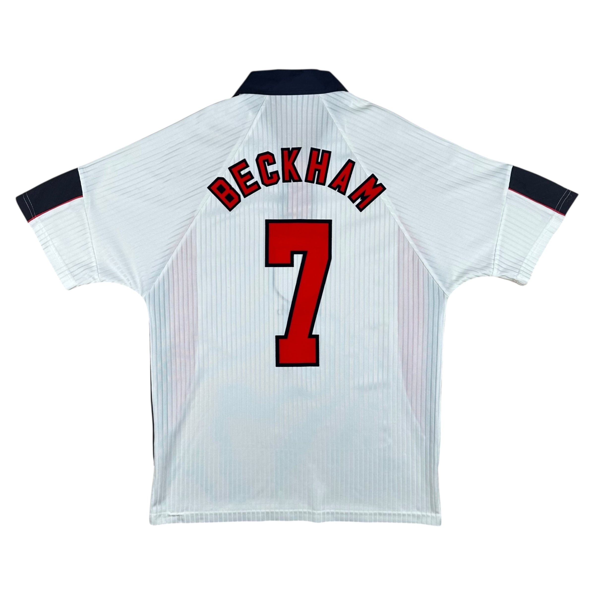 England 1998 Home Shirt (M) Beckham #7