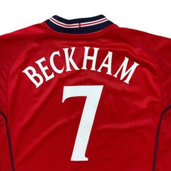 England 2002 Away Shirt (XL) Beckham #7