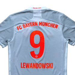 Bayern Munich 2020-21 Away Shirt (M) Lewandowski #9