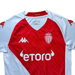 Monaco 2022-23 Home Shirt (M) Minamino #18
