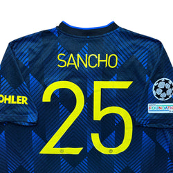 Manchester United 2021-22 Third Shirt (XXL) Sancho #25