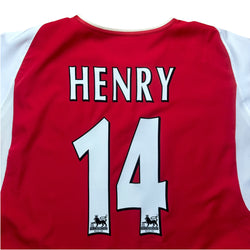 Arsenal 2002-04 Home Shirt (L) Henry #14