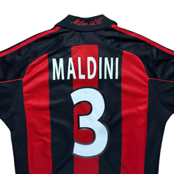 Ac Milan 2000-02 Home Shirt (S) Maldini #3