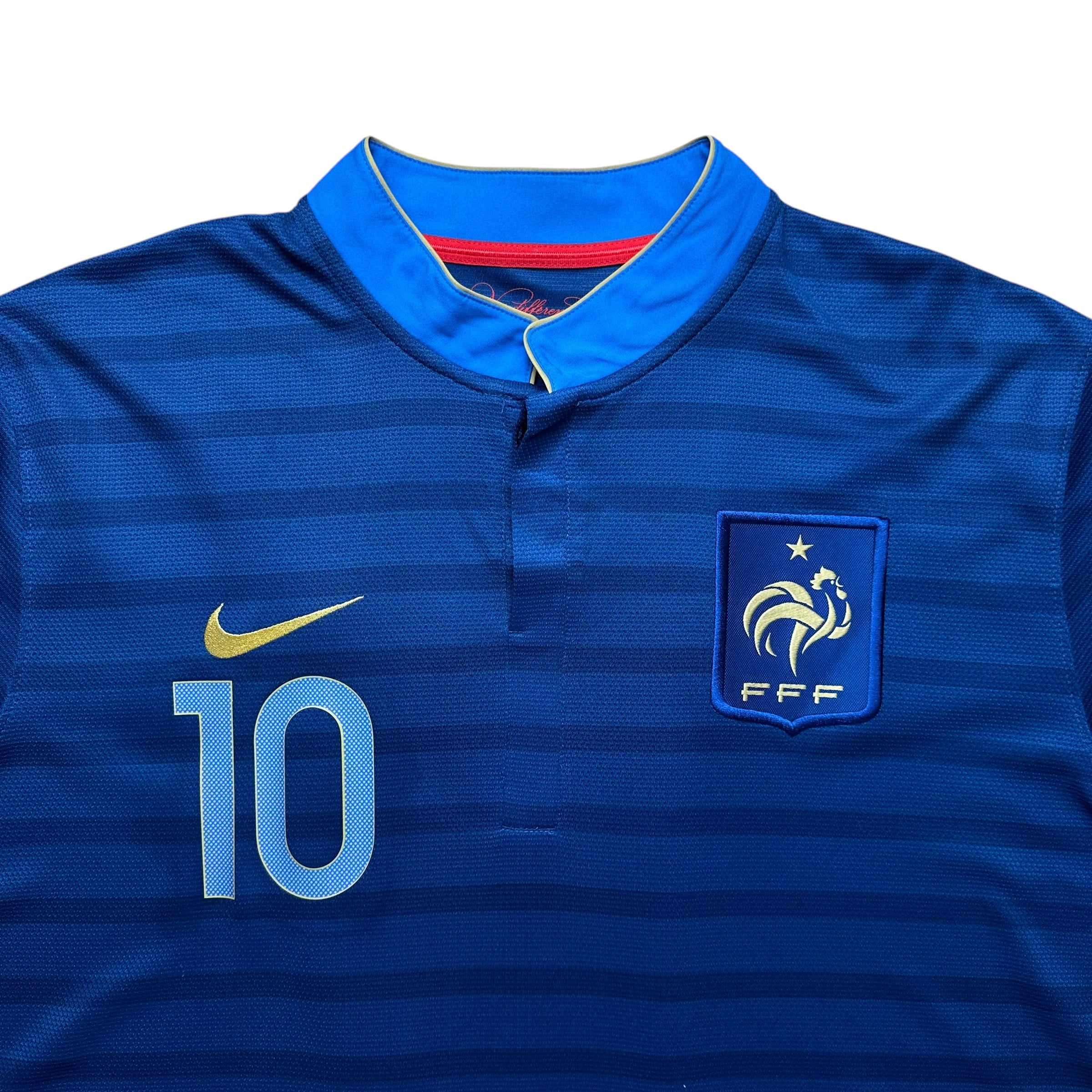 France 2012 Home Shirt (XL) Benzema #10