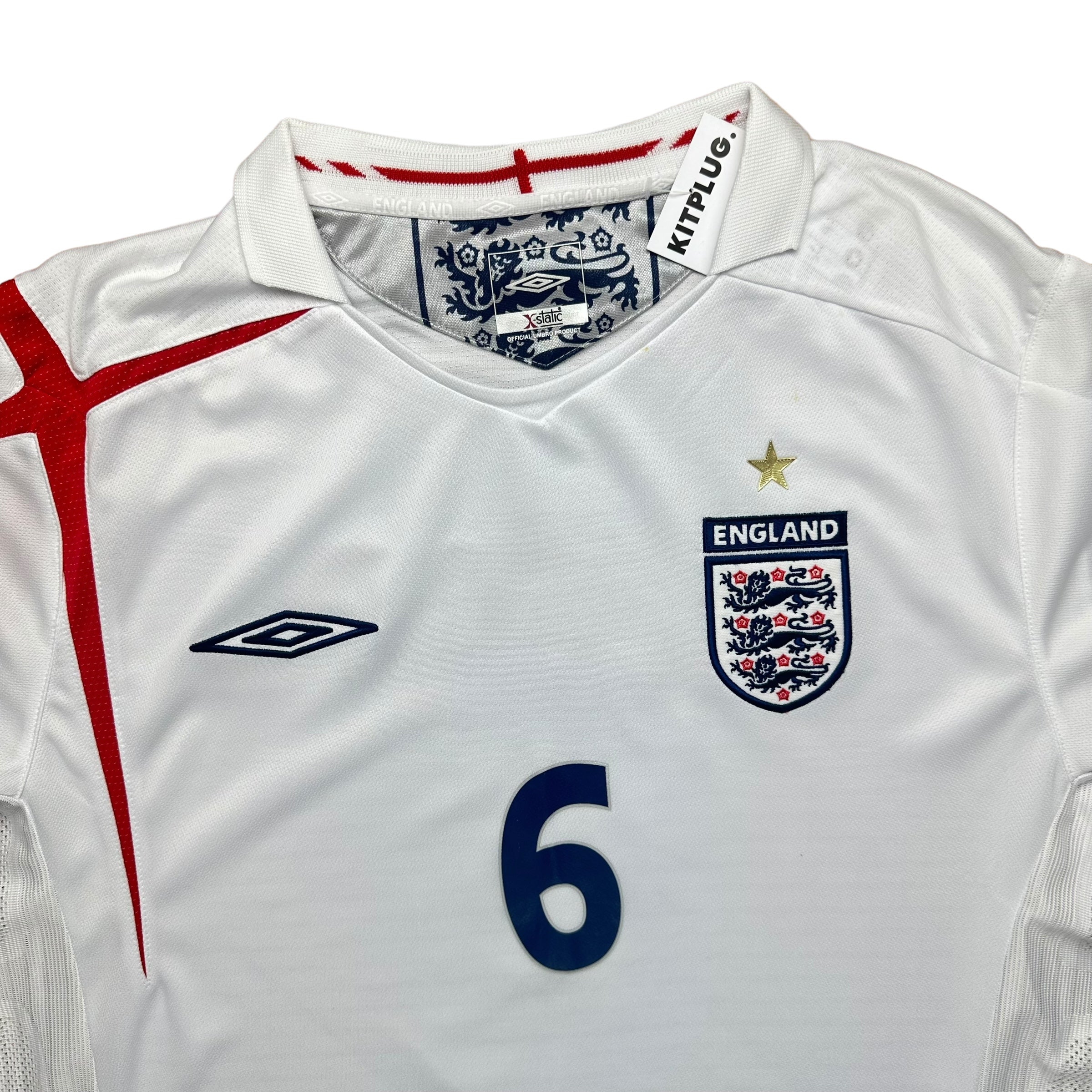 England 2006 Home Shirt (L) Terry #6