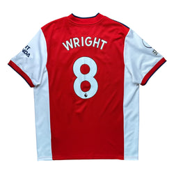 Arsenal 2021-22 Home Shirt (XL) Wright #8