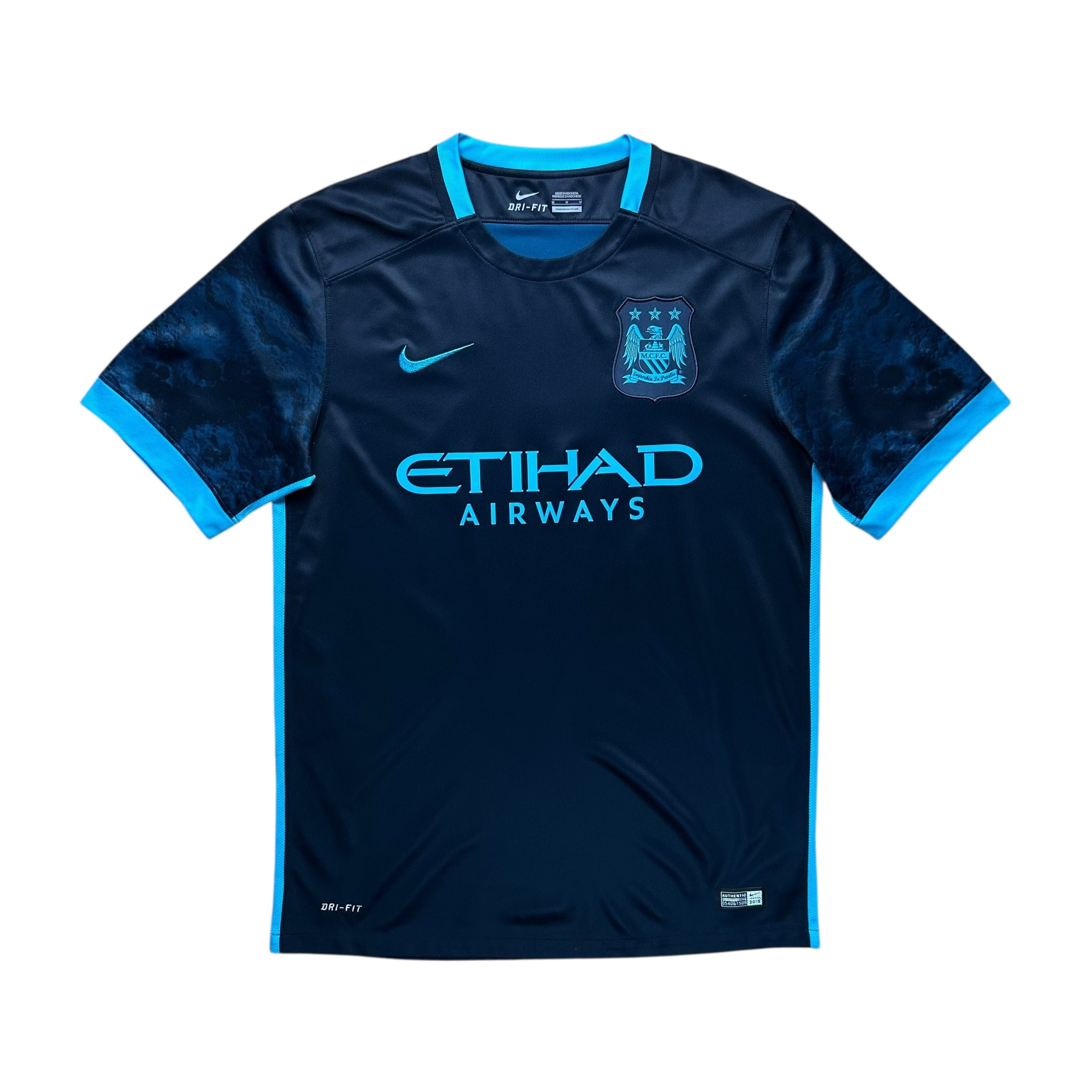 Manchester City 2015-16 Away Shirt (M) Kun Agüero #10