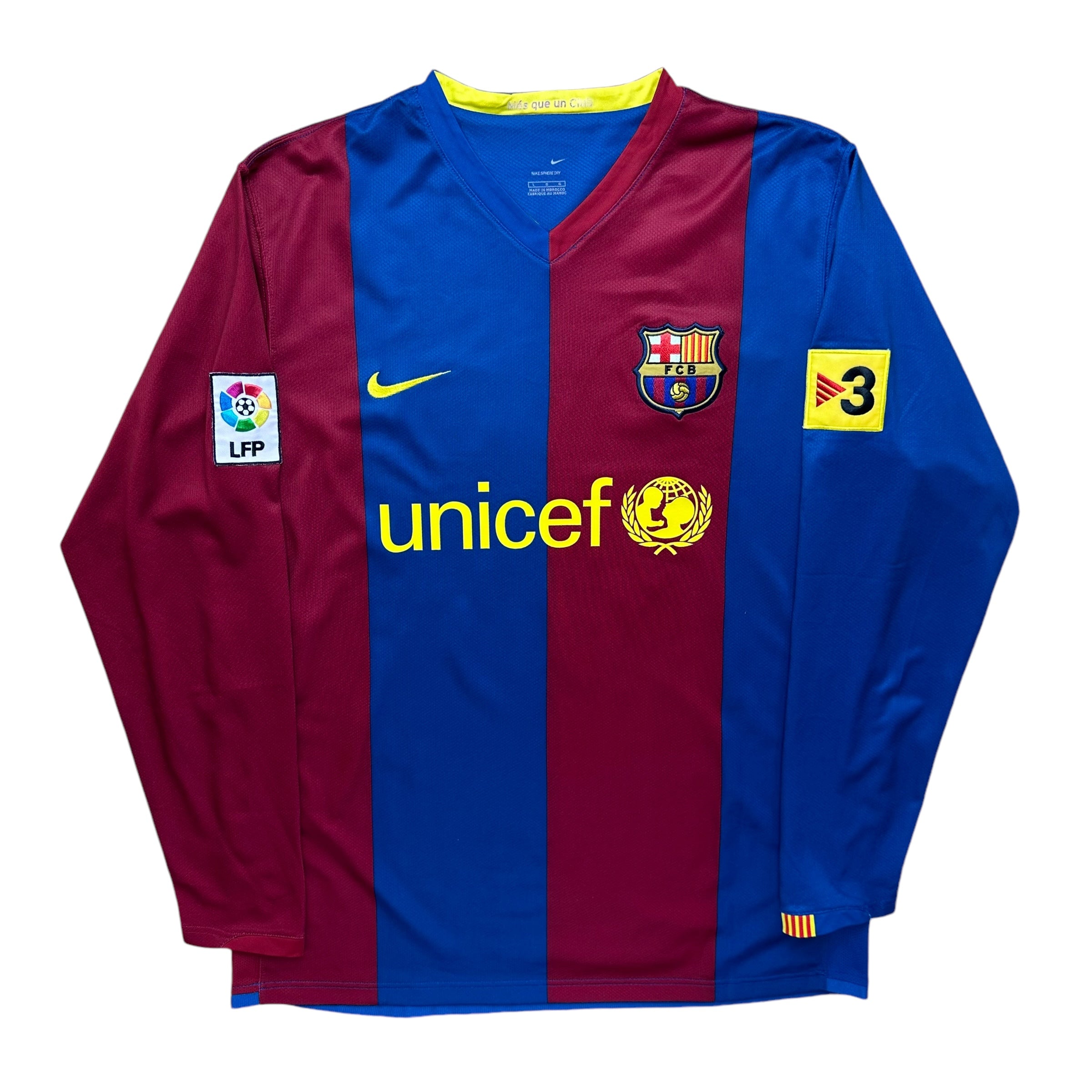 Barcelona 2006-07 Home Shirt (L) Ronaldinho #10