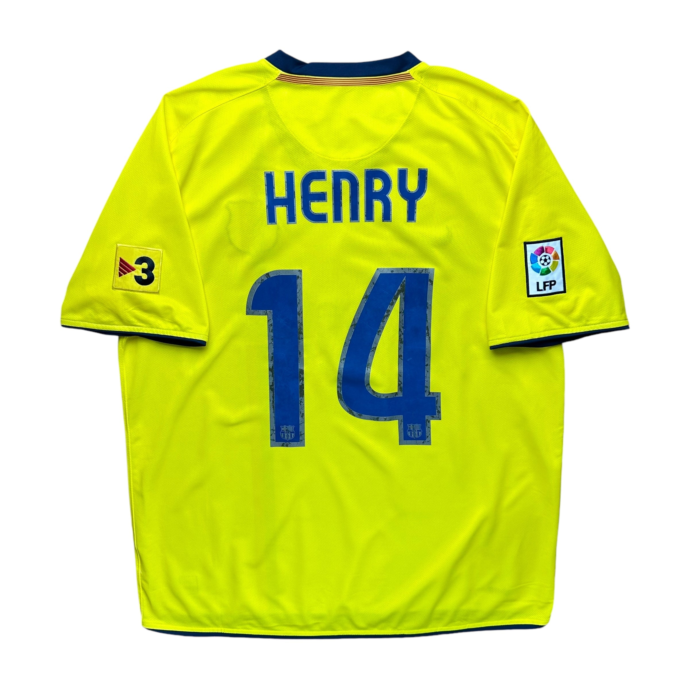 Barcelona 2008-10 Away Shirt (XL) Henry #14