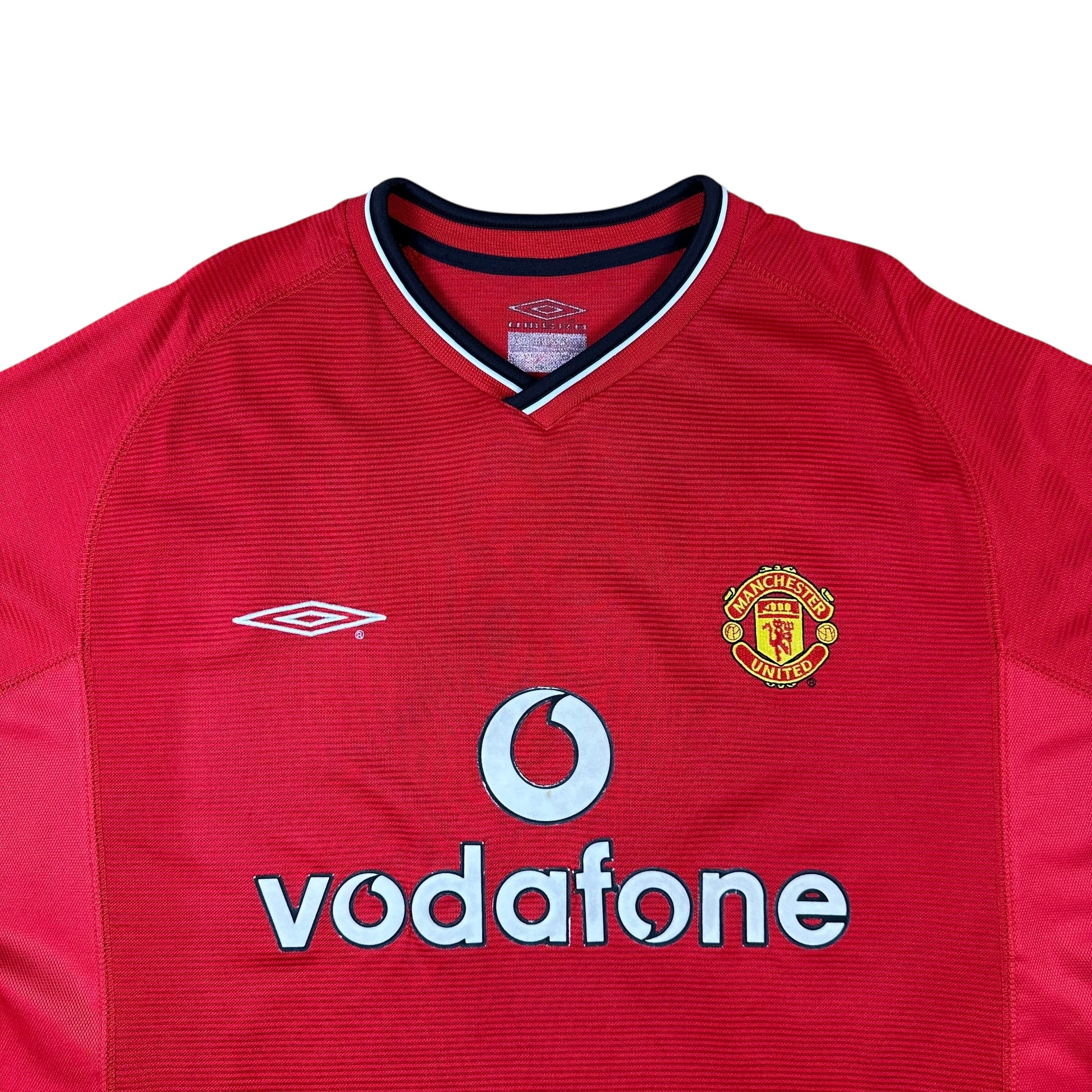 Manchester United 2000-01 Home Shirt (XL) Beckham #7